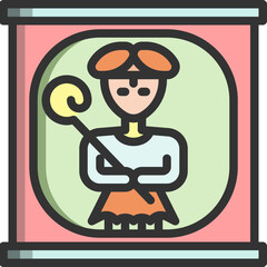 jesus color style icons