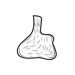 Waterfall Outline Illustration 