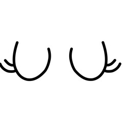 Unicorn Cartoon Eyelashes