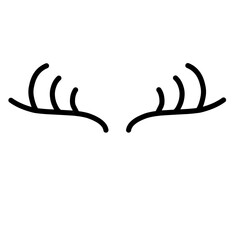 Unicorn Cartoon Eyelashes