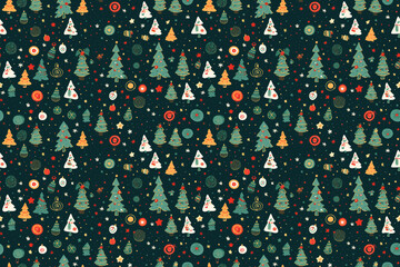 christmas seamless pattern