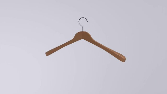 Hanger isolated on background