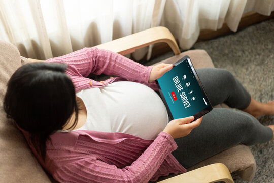 Online survey form for modish digital information collection on the internet network