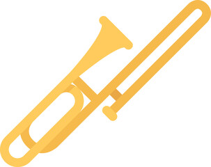 design vector image icons trombone