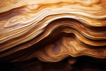 wood carving layers, abstract woodcut layer art background	
