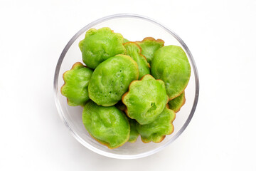 Kanom Krok Singapore, Pandans hot cake. Thai dessert