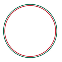 Confetti and Frame with  Mexico Style