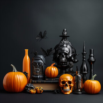 Halloween Pumpkin Carving Background