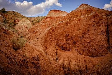 The Kyzyl Chin tract, the so-called Mars, on the Chuysky tract in the Altai Republic