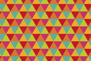 Fototapeta na wymiar pattern with triangles