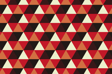 pattern with triangles