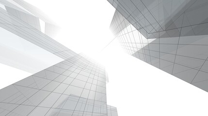Fototapeta na wymiar Abstract architecture 3d rendering 3d illustration