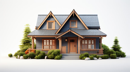 3d Modern Europe Style Home 