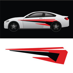 vector car livery decal sticker design. 