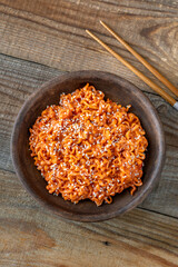 Gochujang butter noodles