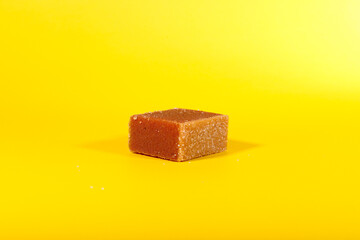 Traditional Colombian candy from the city of Vélez in Santander called Bocadillo
