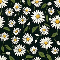 Daisy Serenity Floral Pattern Magic