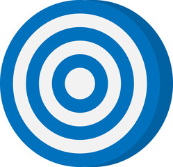 양궁 과녁 벡터 일러스