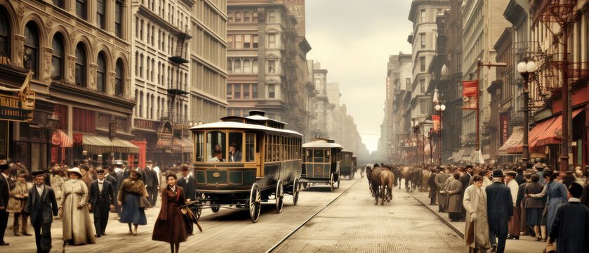 New York City Street (1905)