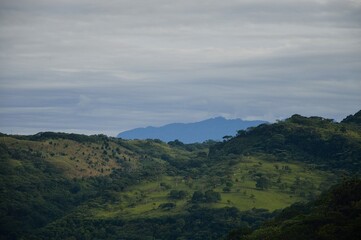 Naklejka premium montes y montañas