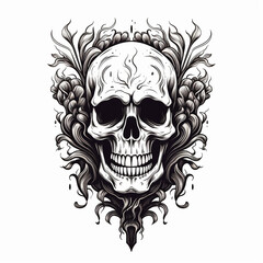 Death Metal Skull Symbol