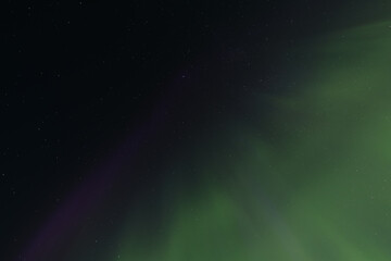 Fototapeta na wymiar Northern Lights on Lake