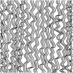 seamless pattern with wavy lines