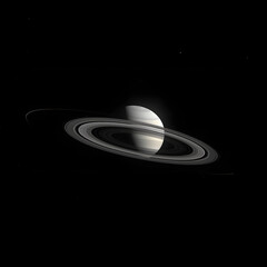 土星：美しいリングの惑星 No.001  Saturn The Planet of Beautiful Rings Generative AI