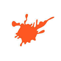 Obraz premium spilled red blood