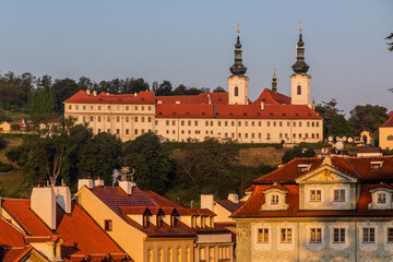 Strahov monastery in Prague, Czech Republic