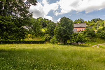 Village Kuncice in Letohrad town, Czech Republic