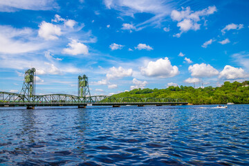 An overlooking view in Stillwater, Minnesota
