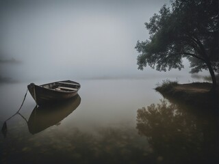 boat on the river