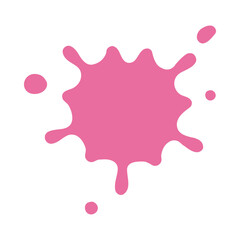 vector illustration of paint splashes on white for banners, cards, flyers, social media wallpapers, etc.