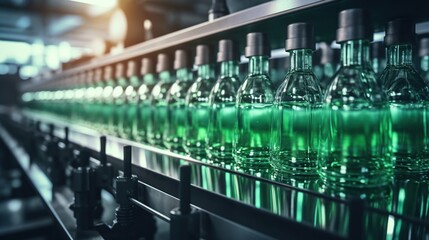 Bottle factory Generative AI