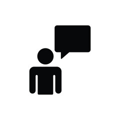 chat bubble, communication, conversation icon vector