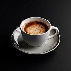 beautiful cup of coffee photography