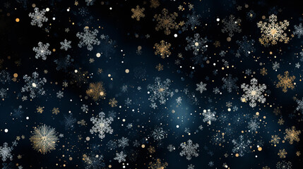 Glittering Snowflakes Delight
