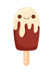 ice cream kawaii food icon
