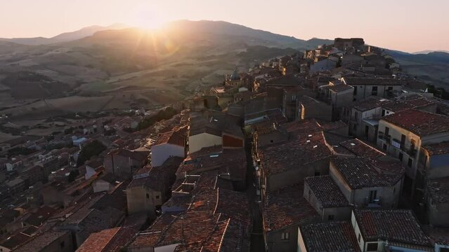 Gangi (Sicily, Italy) Drone