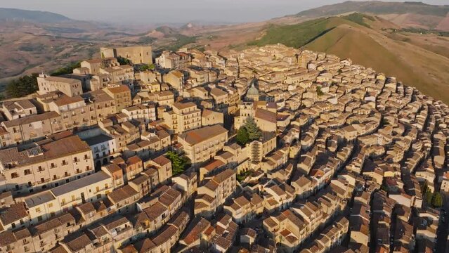 Gangi (Sicily, Italy) Drone