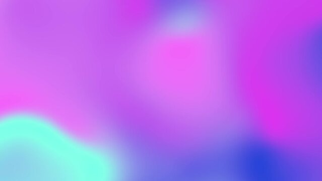 Smooth motion neon gradient background. Seamless looping animation