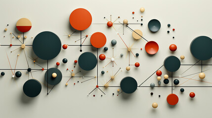 Simplicity and Elegance: Minimalist Geometry Abstract Art