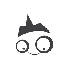 vector illustration of an abstract eye