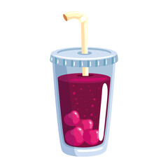 fruit drink cherries