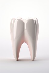 tooth on white