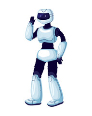 robot ai technology futuristic