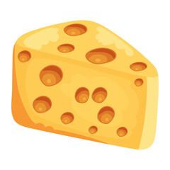slice of cheese icon design