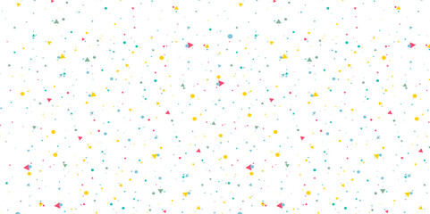 Triangle Square Colorful Patterned Style, Background or Testure