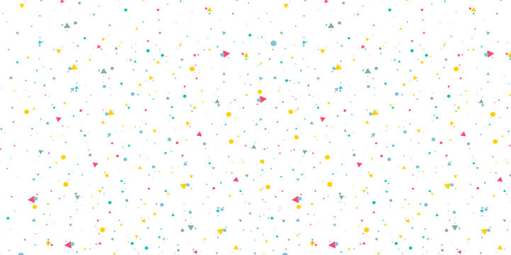 Triangle Square Colorful Patterned Style, Background or Testure